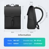  Balo Laptop Thời Trang Cao Cấp Mark Ryden Muke MR-1611 (YKK Zipper, Chống Thấm, MR 1611) 