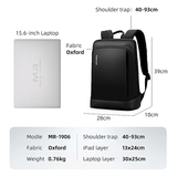  Balo Laptop Cao Cấp Mark Ryden MR-1906 (Dành Cho Laptop 15.6inch, Có Cổng Sạc USB, YKK Zipper, MR 1906) 