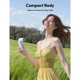  Quạt Cầm Tay AECOOLY Aero (2000mAh, 8H, 4 Speed Settings, LED Digital Display, 15000RPM) 