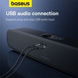 Loa Bluetooth Để Bàn Baseus AeQur DS10 Mini Soundbar Ba Chế Độ Âm Thanh 3D Soundscape Siêu Trầm 