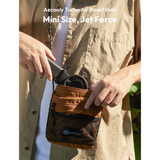  Quạt Cầm Tay AECOOLY Halo 02 (7000rpm, 5000mAh/3600mAh, Dual Air Channels, Ultra-High Wind Power, Foldable and placed on the desktop, Versatile Handheld/Desktop/Hanging Usage) 