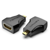  Đầu Chuyển Micro HDMI to HDMI 1080p VENTION AIT (1080p@60Hz, Male to Female) 