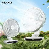  Quạt tích điện để bàn RTAKO Five-leaf Soft Fan 3600mAh 