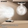  Quạt tích điện để bàn RTAKO Five-leaf Soft Fan 3600mAh 