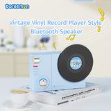  Loa Di Động ROCK Doraemon Vintage Vinyl Record Player Style (Bluetooth v5.3, 6H, 1200mAh, EDR) 