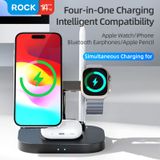  Đế Sạc Không Dây 4-in-1 15W ROCK W52 Multifunctional 