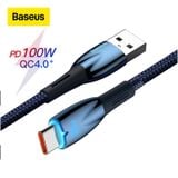  Cáp Sạc Nhanh Công Suất Cao Baseus Glimmer Series Fast Charging Data Cable USB to Type-C 100W 