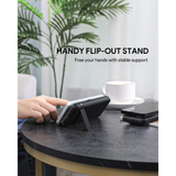  Pin Dự Phòng Aukey PB-WL01i 10000mAh 22.5W (Sạc Không Dây 15W, Smart LED Display, Tích hợp Stand) 