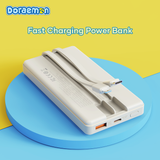  Pin Sạc Dự Phòng ROCK Doraemon P98 Fast Charging (10000mAh, 20W, Doraemon Authentic Licensed) 