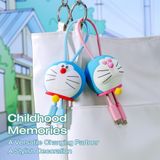  Cáp Sạc Nhanh Cho iPhone 14/15 Series ROCK Doraemon C TO C/C TO L Fast Charge & Sync Cable (Combo Pack (SMILEY X 3 + SWEETHEART X 3 + DORAYAKI X 3), 100W/27W, Doraemon Authentic Licensed) 