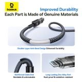  Cáp Sạc Nhanh C to Lightning Baseus Display 2 20W (Digital Display, 480Mbps) 