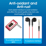  Jack Chuyển Đổi Âm Thanh 2.5mm to 3.5mm VENTION VAB-S02 (Male to Female) 