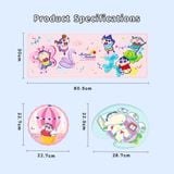  Lót Chuột + Bàn Phím ROCK Crayon Shinchan Mouse Pad (Anti-Slip Texture, Durable Weave, Precision-stitched Edges) 