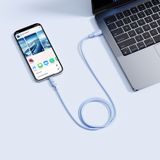  Cáp Sạc Nhanh Baseus Silky Series C to Lightning 20W (480Mbps) 