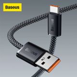  Cáp Sạc Nhanh, Vải Dù Siêu Bền Baseus Dynamic Series USB to Type-C 100W (5A/20V, ABS+ High Density Braided Wire, Fast Charging Data Cable) 