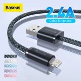  Cáp Sạc Nhanh Lightning Baseus Dynamic Series cho iPhone (USB to Lightning, 2.4A Fast Charging Data Cable) 