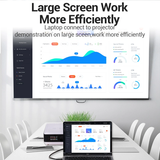  Cáp Chuyển DP to VGA 1080p VENTION HBL (1080p@60Hz) 