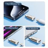  Đầu chuyển OTG ROCK L12 C to Lightning/Lightning to C/USB3.0 to C 