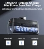  Pin Dự Phòng Mini Choetech B740 5000mAh 20W (with Type C Plug) 