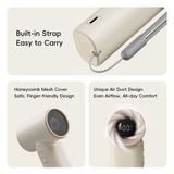 Quạt Cầm Tay Mini ROCK Mini Handheld High-Speed Fan (5W, LED Smart Display, 6H, 9m/s Wind Speed, 5-Speed Adjustable Settings, 3000mAh, 17400RPM) 