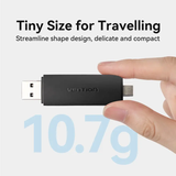  Đầu Đọc Thẻ Nhớ 2-in-1 USB3.0 A+C to SD+TF VENTION CLK (5Gbps, Max 512GB) 