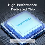  Hub Mở Rộng Kết Nối Đa Năng 6-in-1 VENTION TGN (0.15M, 5Gbps, C to HDMI 4K@60Hz, Type-C3.2 Gen1*1, USB 3.0*2, RJ45 1Gbps*1,PD 100W*1) 