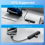 HUB Mở Rộng Đa Năng 5-in-1 VENTION CHO (USB to 4*USB3.2 Gen2 10Gbps, 1*USB-C External Power Support) 