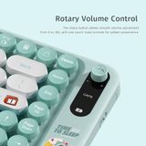  Combo Chuột + Bàn Phím Không Dây ROCK Crayon Shinchan J10 (Phạm vi lên tới 10m, 2.4GHz Receiver) 