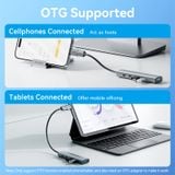  HUB Mở Rộng Đa Năng 5-in-1 VENTION TGX (USB-A to USB-C 3.2 Gen 1*1/USB 3.0*3/USB-C*1, 0.15M) 