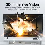  Cáp HDMI 2.1 VENTION ALG 8K (8K@60Hz, Cotton Braided, Aluminum Alloy, Dolby Vision/Dolby Sound, Dynamic HDR, 3D, Aspect Ratio 21:9, HDCP 2.2&2.3, eARC, QMS,VRR, QFT, ALLM) 