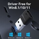  USB Bluetooth VENTION NAH (Bluetooth v5.3, Kết Nối Cùng Lúc 5 Thiết Bị, 24bit/192kHz) 
