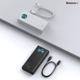  Pin Dự Phòng Công Suất Cao 65W Baseus Amblight Digital Display Fast Charge Power Bank 30000mAh Overseas Edition (USB*4 + Type C Input/Output + Lightning + Micro USB) 