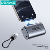  Pin Dự Phòng Mini USAMS CD252 PB82 10000mAh 20W (With Built-in Type-C port) 