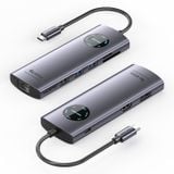 Hub Mở Rộng Kết Nối Đa Năng VENTION TQUHB (Type-C to DP/HDMI/USB3.0*2/USB2.0/RJ45/SD/TF/PD) 