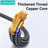 Cáp sạc nhanh USAMS SJ744 Type-C To Type-C 100W Zinc Alloy Meteor Series 