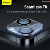  Kính cường lực Camera cho IPhone 13 Baseus Full-Frame Lens Film For iP  2021 (2pcs/pack) Transparent 