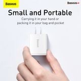  Cốc sạc nhanh siêu nhỏ gọn Baseus Compact Quick Charger 30W (USB dual port +Type C, 30W PD/QC3.0 Multi Quick Charge Support) 