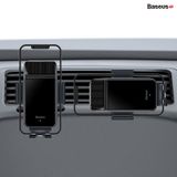  Đế giữ điện thoại cảm biến cho xe ô tô và xe máy Baseus Smart Solar Power Wireless Car Mount Electric Holder 