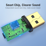  Card âm thanh USB VENTION CDNH0 (USB to 3.5mm, CTIA) 