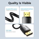  Cáp Chuyển DisplayPort to HDMI 4K VENTION HFO (4K@30Hz / 2K@60Hz, 3D video, Latch-free Design, 1m) 