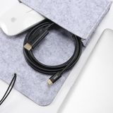  Cáp chuyển Type C sang HDMI Choetech CH0019 xuất Video 4K@60Hz cho Laptop/Macbook/iPad/Smartphone/Tablet (1.8m, PVC Cable) 