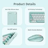  Combo Chuột + Bàn Phím Không Dây ROCK Crayon Shinchan J10 (Phạm vi lên tới 10m, 2.4GHz Receiver) 