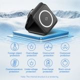  Đế Sạc Không Dây 3-in-1 15W VENTION FGG (with MagSafe and LED Night Light) 