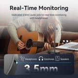  Micrô Để Bàn USB VENTION NCC (Noise-Cancelling Tech, Mute Switch, Earphones Supported) 