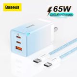  Bộ Sạc Nhanh Baseus GaN3 Pro Quick Charger 65W (Type Cx2 + USB, PD3.0/PPS/QC4.0/SCP/FCP Multi Quick Charge Protocol, New Upgrade Technology) 