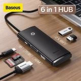  Hub Mở Rộng Kết Nối Baseus Lite Series HUB Docking Station (Type-C to HDMI+USB3.0*2+PD+SD/TF, Multifunctional HUB) 