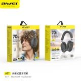  Tai Nghe Chụp Tai Không Dây AWEI AT7 (Bluetooth v5.4, 40H) 