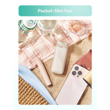  Quạt Cầm Tay AECOOLY Pocket 01 (3600rpm, 3 Speed Settings, Foldable & Compact, 17H, 2000mAh, 55 dB Low Noise) 