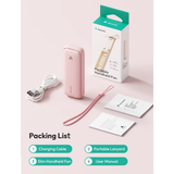  Quạt Cầm Tay AECOOLY Pocket 01 mirror (3500rpm, 3 Speed Settings, Foldable & Compact, 17H, 2000mAh, 55 dB Low Noise, With Mirror) 