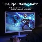  Cáp DisplayPort VENTION HCD 8K (DP1.4, 8K@60Hz / 4K@144Hz, Dynamic HDR, 32.4Gbps, 32bit/1536kHz Audio quality, 3D Visual Effect, G-Sync & Free Sync support, PLCM, AC-3, and DTS) 